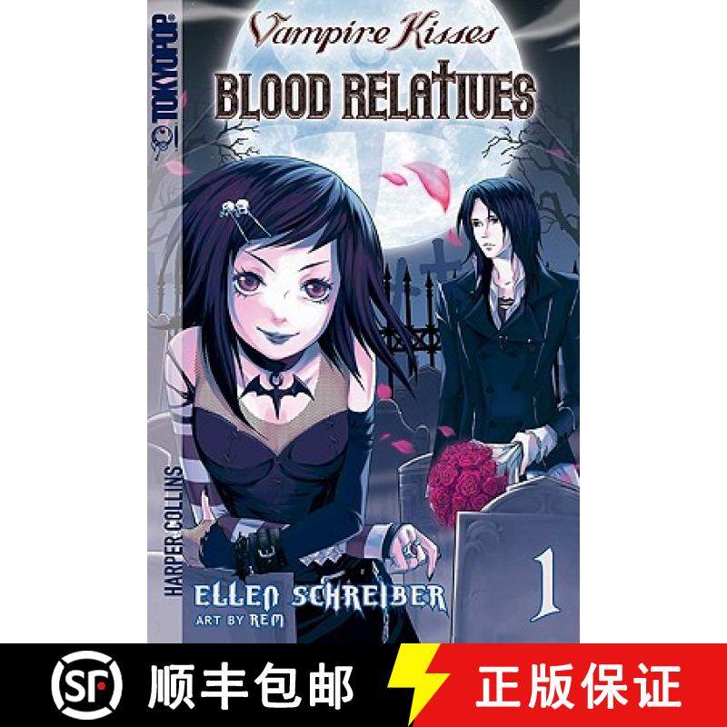 【3-4周达】Vampire Kisses: Blood Relatives, Volume I [9780061340819]