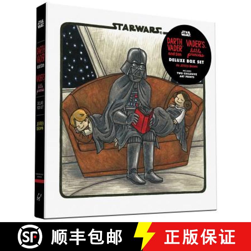 【3-4周达】Darth Vader & Son / Vader's Little Princess Deluxe Box Set (Includes Two Art Prints) (Star... [9781452144870]