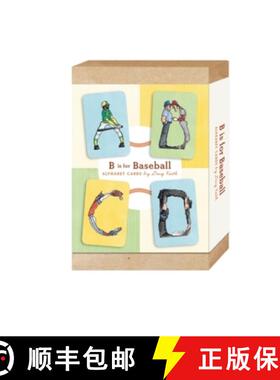 预订 B Is for Baseball: Alphabet Cards [9781897476550]