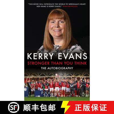 【3-4周达】精装 Stronger Than You Think: Kerry Evans - The Autobiography [9781837360178]