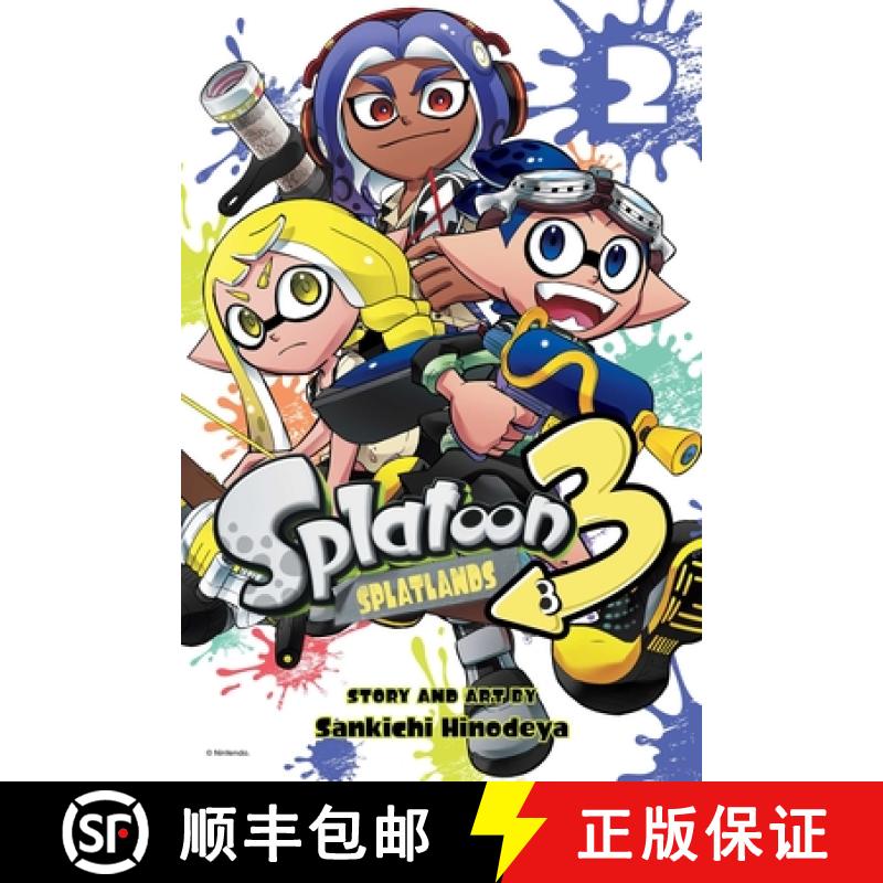 【3-4周达】Splatoon 3: Splatlands, Vol. 2 [9781974746361]