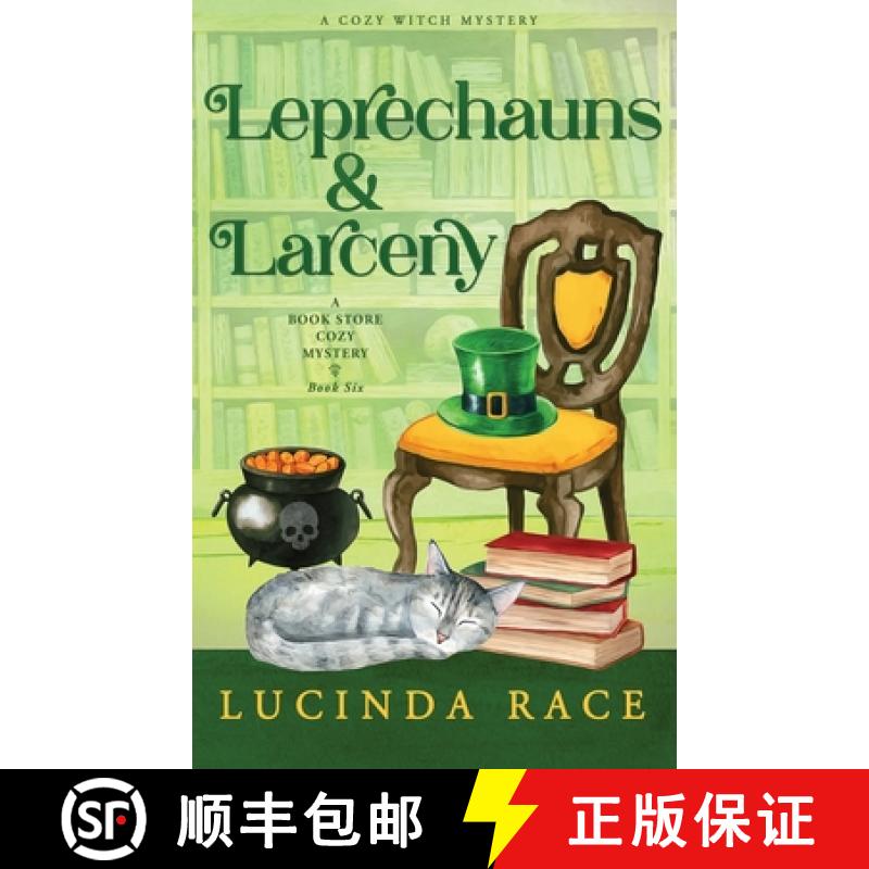 【4周达】Leprechauns & Larceny Hardcover: A Paranormal Witch Cozy Mystery [9781966424048]