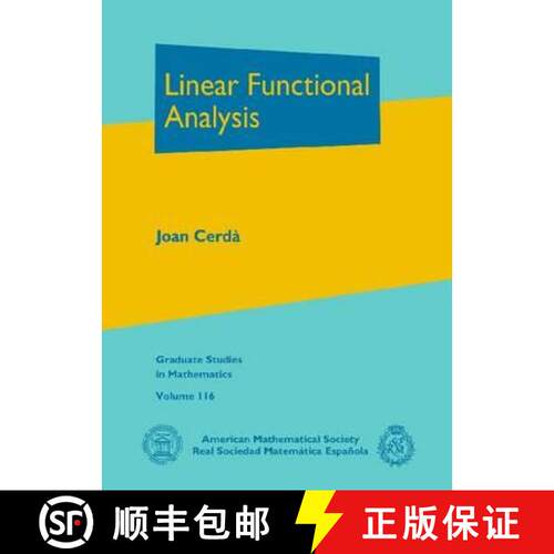 【3-4周达】精装 Linear Functional Analysis [9780821851159]