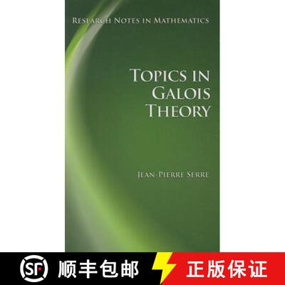 【3-4周达】精装 TOPICS IN GALOIS THEORY 2ED [9781568814124]