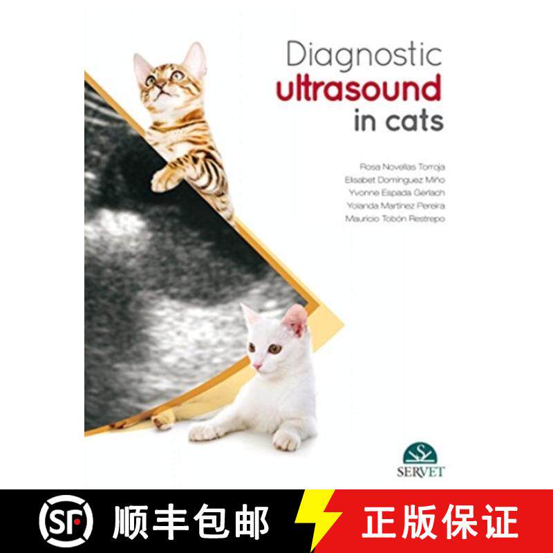 【3-4周达】Diagnostic Ultrasound in Cats [9788416315468]
