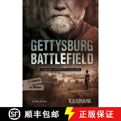 预订 精装 Gettysburg Battlefield: A Chilling Interactive Adventure [9781515736493]