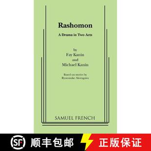 【3-4周达】Rashomon [9780573614651]