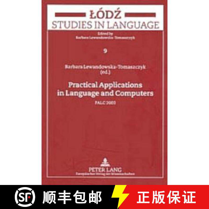 预订 Practical Applications in Language and Computers : PALC 2003 [9783631524619]