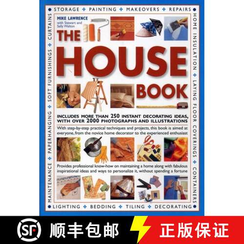 【3-4周达】The House Book: Includes More Than 250 Instant Decorating Ideas, with Over 2000 Photograph... [9781844775293]