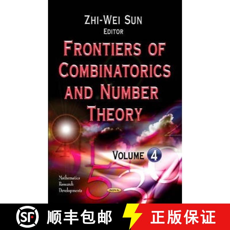 【3-4周达】Frontiers of Combinatorics and Number Theory. Volume 4 [9781628089578]