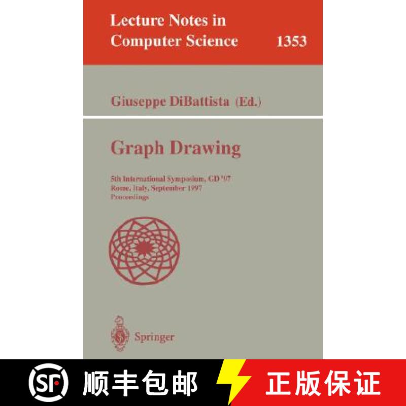 【3-4周达】Graph Drawing : 5th International Symposium, GD '97, Rome, Italy, September 18-20, 1997. P... [9783540639381]