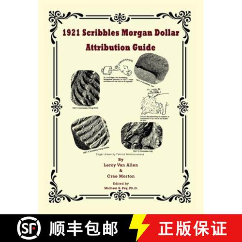【3-4周达】1921 Scribbles Morgan Dollar Attribution Guide [9798991964890]