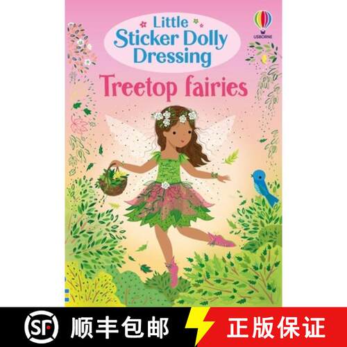 【3-4周达】Little Sticker Dolly Dressing Treetop Fairies [9781836053576]