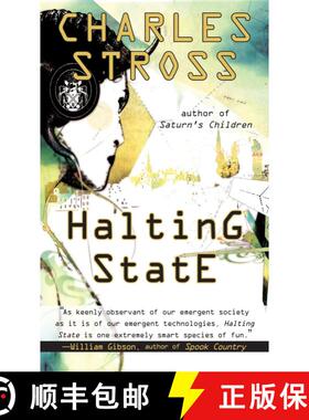 【3-4周达】Halting State [9780441016075]
