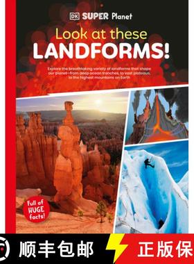 【3-4周达】DK Super Planet Look at These Landforms! [9780593962589]