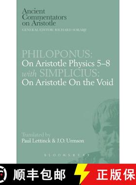 预订 Philoponus: On Aristotle Physics 5-8 with Simplicius: On Aristotle on the Void [9780715624937]