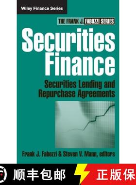 【3-4周达】Securities Finance: Securities Lending And Repurchase Agreements [Wiley金融] [9780471678915]