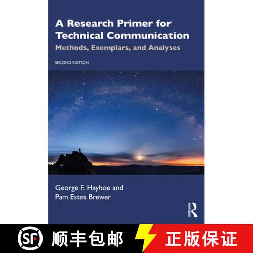 【3-4周达】A Research Primer for Technical Communication : Methods, Exemplars, and Analyses [9780367531485]