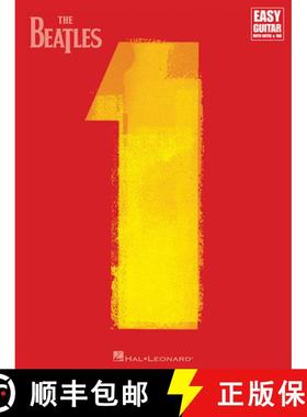 【3-4周达】The Beatles - 1: For Easy Guitar with Riffs & Solos (with Tab) [9781617803628]