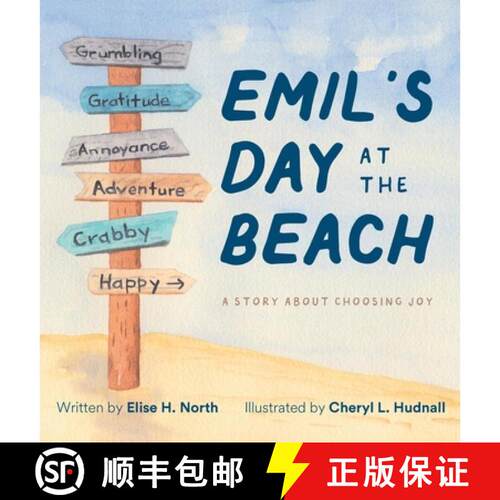 【3-4周达】精装 Emil's Day at the Beach: A Story About Choosing Joy [9798996956807]