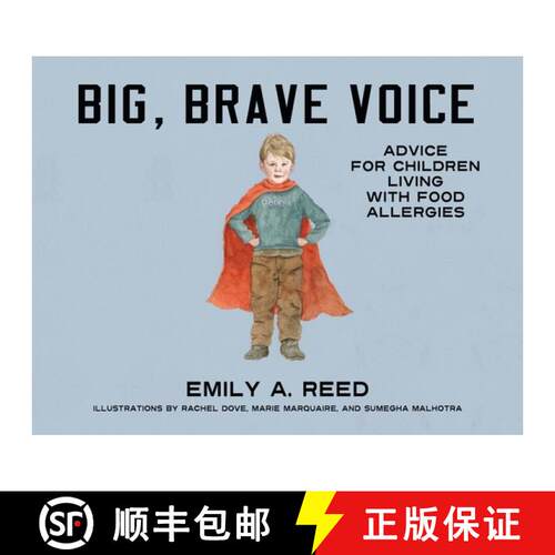 【3-4周达】Big, Brave Voice: Advice for Children Living with Food Allergies [9798822915657]