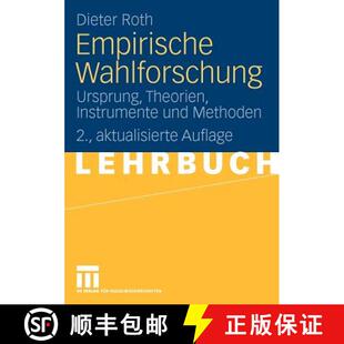 Theorien 9783531157863 4周达 Methoden Und Instrumente Ursprung Wahlforschung Empirische