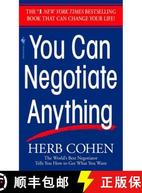 【3-4周达】You Can Negotiate Anything [9780553281095]