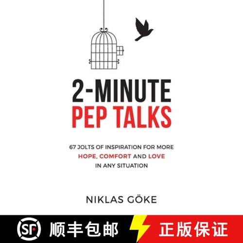 【3-4周达】2-Minute Pep Talks: 67 Jolts of Inspiration for More Hope, Comfort, and Love in Any Situation [9783949824043]