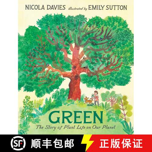 【3-4周达】精装 Green: The Story of Plant Life on Our Planet [9781536231410]