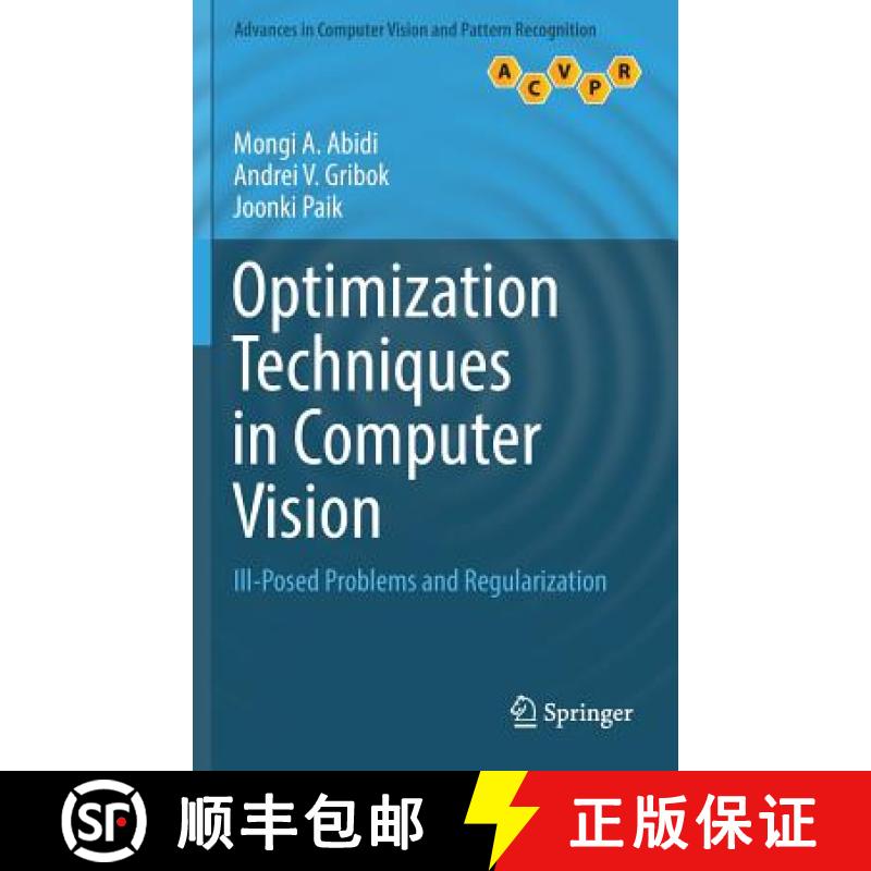 【3-4周达】Optimization Techniques in Computer Vision : Ill-Posed Problems and Regularization [9783319463636]