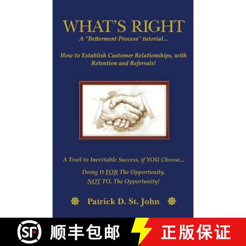 【3-4周达】What's Right: A Betterment Process Tutorial [9798348134228]