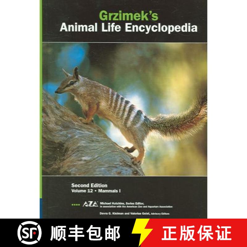 预订 Grzimek's Animal Life Encyclopedia, Volumes 12-16: Mammals (Edition: 2) (Edition: 2) (Edition: 2... [9780787665739]