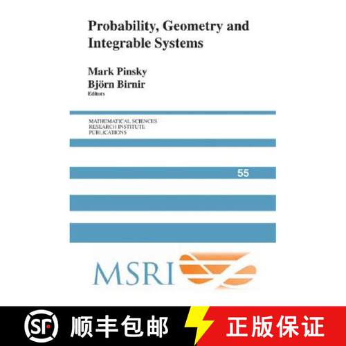 【3-4周达】精装 Probability, Geometry and Integrable Systems: - Probability, Geometry and Integrable ... [9780521895279]