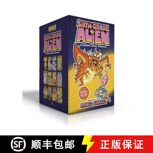 【3-4周达】Sixth-Grade Alien Complete Cosmic Collection (Boxed Set): Sixth-Grade Alien; I Shrank My T... [9781665904438]