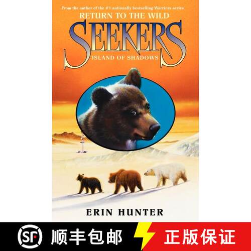 【3-4周达】精装 Seekers: Return to the Wild #1: Island of Shadows [9780061996344]