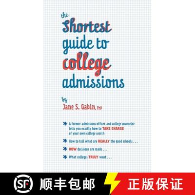 【3-4周达】The Shortest Guide to College Admissions [9798987724736]