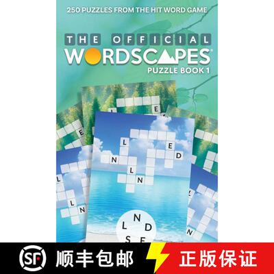 【3-4周达】The Official Wordscapes Puzzle Book Volume 1: Volume 1 [9781524896119]