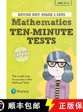 【3-4周达】Pearson REVISE Key Stage 2 SATs Maths 10-Minute Tests for the 2025 and 2026 exams: for hom... [9781292216676]