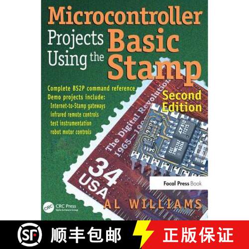 【3-4周达】精装 Microcontroller Projects Using the Basic Stamp [9781138436459]