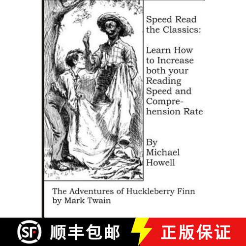 【3-4周达】Speed Read the Classics: The Adventures of Huckleberry Finn [9781300897972]