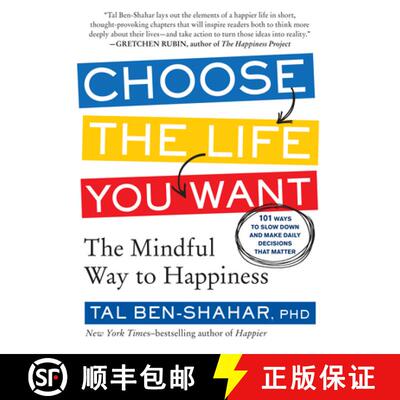 【3-4周达】Choose the Life You Want: The Mindful Way to Happiness [9781615191956]