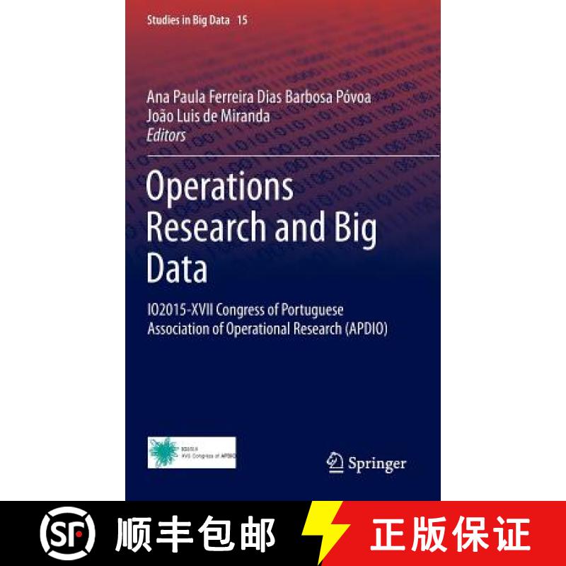 【3-4周达】Operations Research and Big Data : IO2015-XVII Congress of Portuguese Association of Opera... [9783319241524]