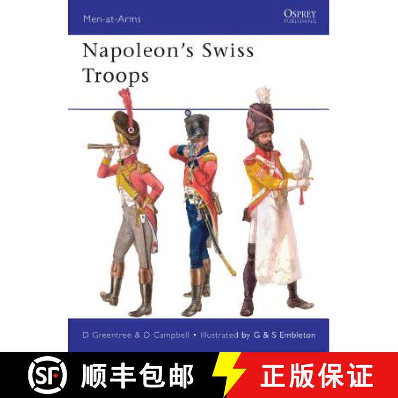 预订 Napoleon's Swiss Troops [9781849086783]