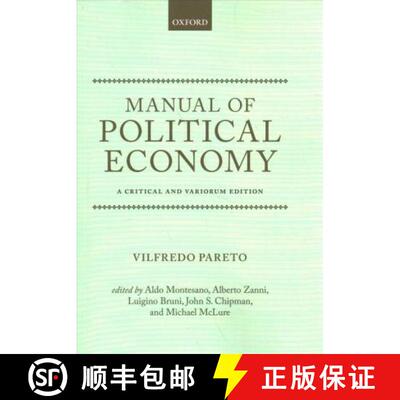 【3-4周达】Manual of Political Economy: A Critical and Variorum Edition [9780198867661]