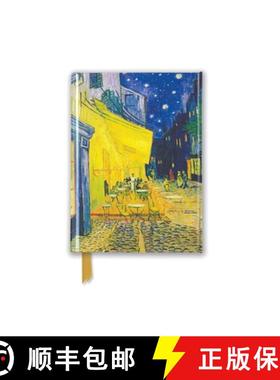 【3-4周达】Vincent Van Gogh: Café Terrace (Foiled Pocket Journal) [9781787550629]