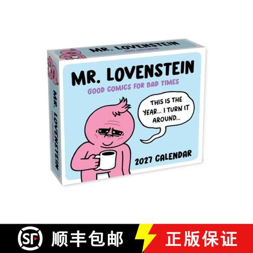 预订 Mr. Lovenstein 2027 Day-to-Day Calendar: Good Comics for Bad Times [9798881609313]