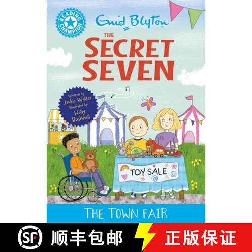 【3-4周达】精装 Reading Champion: The Secret Seven: The Town Fair: Blue Band 4 [9781445197111]
