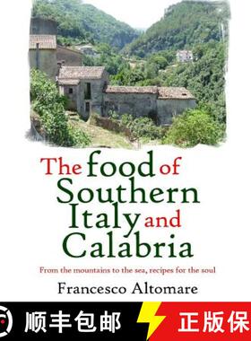 【3-4周达】The Food of  Southern Italy  and  Calabria [9781326503222]