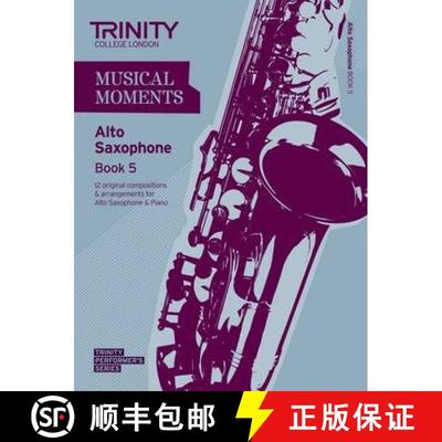 【3-4周达】Musical Moments Alto Saxophone Book 5 [9780857362049]