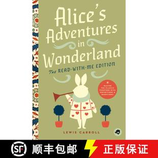 预订 With Edition The Re... 9781638191957 Adventures Wonderland Read Story Unabridged Minute Alice